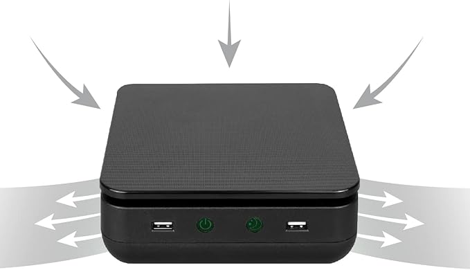 Greentech Environmental Active HEPA+ CAR with ODOGard - Advanced Air Purifier and Odor Eliminator with 2 Specialized HEPA Air Filters - Easy Set Up for Cars, Trucks, Vans and Rideshare Vehicles