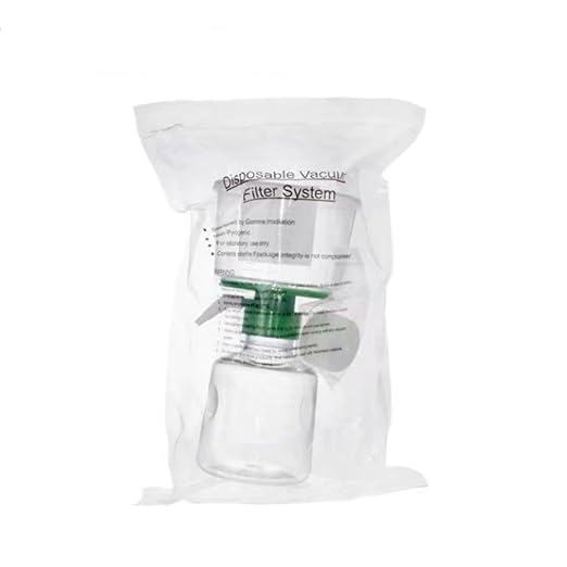500ML Sterile Vacuum Filter Units with 0.45um CA Membrane, Individually Wrapped