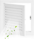 Decorative Return Air Grille Cover, Wall/Ceiling Vent Cover with Adjustable Design, Durables & Easy-to-Install for Home & Office, Cold Air Return Vent Cover(20x36in (51x91cm))