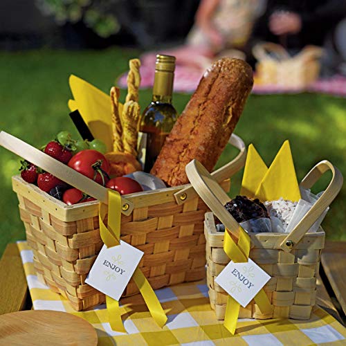 WEDDINGSTAR Decor Woven Picnic Basket - Large - size: Large