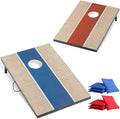 Cornhole Sets 4 x 2 ft / 3 x 2 ft with 8 Bean Bags Regulation Size, Corn Hole Games for Adults Outdoor Bean Bag Toss Game