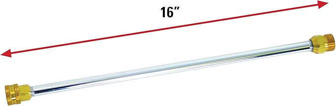 Simpson Cleaning 80149 Universal 16-Inch Pressure Washer Wand for Cold Water Use up to 3600 PSI, Silver