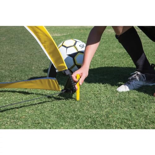 SKLZ Playmaker Portable Pop-Up Goal Set for Training and Pickup Games (Includes 2 Goals)
