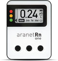 Radon One – Fast Home Radon Gas Detector with 10-Minute Response, E-Ink Display, Battery Powered, Portable Real-Time Radon Monitor for Basements & Indoor Air Monitoring (White)