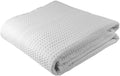 GILDEN TREE Waffle Bath Sheet Large Bath Towels Quick Dry Thin Body Towels, 40x80 Oversized Bath Towels for Adults, Classic Style (White)