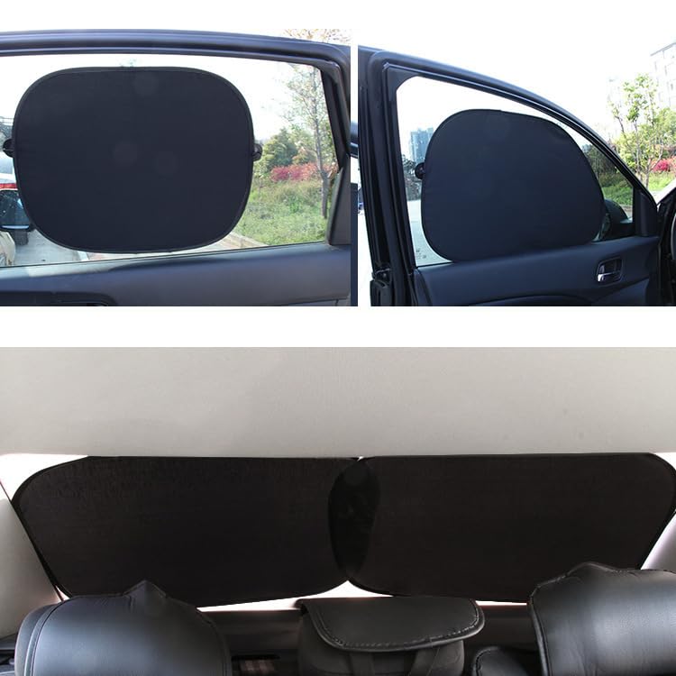 Car Sunshades for Fit/Jazz 2013-2022, Windshield Breathable Portable Visor Sunproof UV Rays Privacy Protection Blocking Mosquito
