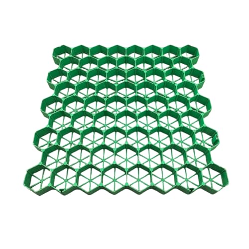 Plastic Ground Reinforcement Grid for Outdoor Grass and Gravel StabilizationDurable HeavyDuty Lawn Support for Driveways Paths and Landscaping - size: 4cm-20 pieces