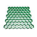 Plastic Ground Reinforcement Grid for Outdoor Lawn & Gravel StabilizationDurable Lightweight Easy to Install Ideal for Driveways Patios and Walkways - size: 4cm-8 pieces