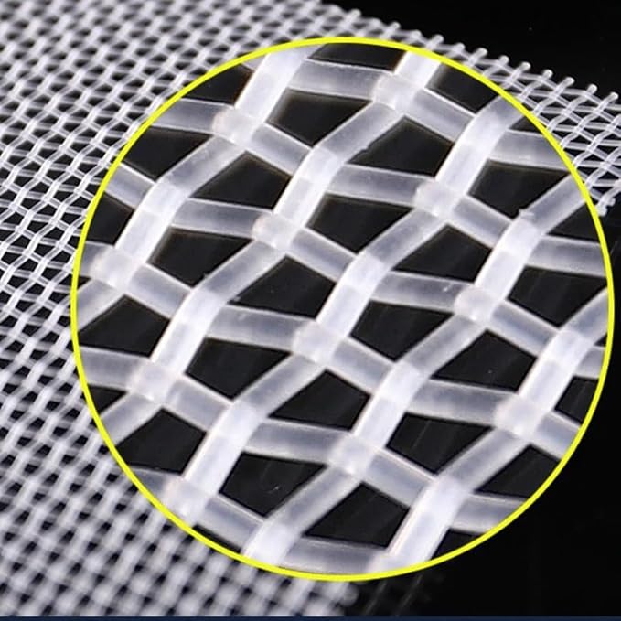 Fine Filter Mesh Nylon Fabric, Recycling Screens for The Industry 48 Micron Nylon Filter Mesh(400 Mesh,1x10 m)