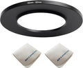 52mm Lens to 82mm Camera Lens Adapter 52mm to 82mm Step Up Ring Adapter Ring for All Brands of UV ND CPL, with Premium Lens Wiping Cloth 2 Pack (52mm-82mm)