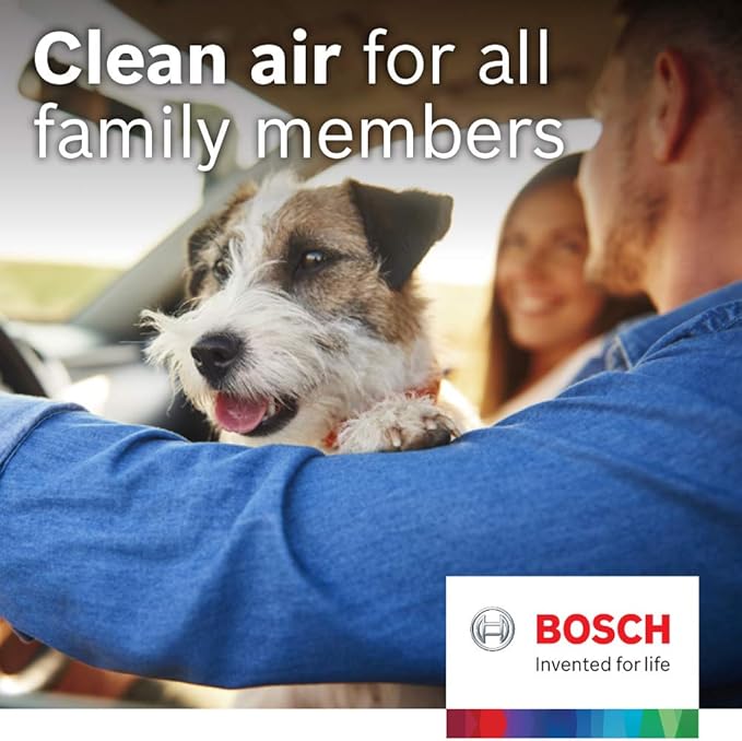 BOSCH 6042C HEPA Cabin Air Filter - Compatible with Select Hyundai Santa Fe; Kia Sorento