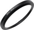 52mm to 58mm Step-up Adapter Rings Filter Adapter Black Metal Step Down Filter Ring Adapter Compatible with All Brand UV CPL ND Camera Lens Filter Stepping Rings (52mm-58mm)