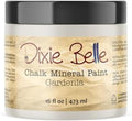 Dixie Belle Paint Company Chalk Finish Furniture Paint – Gardenia (16oz) – Matte Chic Chalk Mineral DIY Furniture Paint