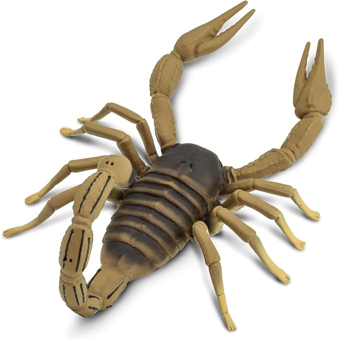 Safari Ltd. Scorpion Figurine - Realistic 7.5" Arachnid Figure - Educational Toy for Boys, Girls, and Kids Ages 3+