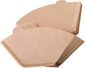 COHEALI 200pcs Unbleached Coffee Cone Filters for Coffee Makers High-efficiency Filter Paper for Rich Flavor Extraction Compatible with Drip Machines and Easy to Use Replacement Supplies