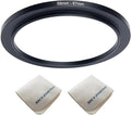 58mm Lens to 67mm Camera Lens Adapter 58mm to 67mm Step Up Ring Adapter Ring for All Brands of UV ND CPL, with Premium Lens Wiping Cloth 2 Pack (58mm-67mm)
