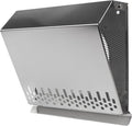 Vent Systems 6" Inch Air Supply Vent Cover with Rubber Gasket - Stainless Steel - Robust Weatherproof Outdoor Air Intake Box - Duct or Surface Mounting - Rain and Snow Protection