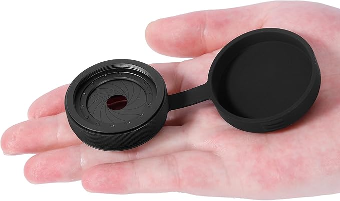Adjustable Iris Aperture Diaphragm Filter Pack M30 to M37 Iris Aperture Diaphragm Adapter Optical Diaphragm 1.5-26mm Lens Module Adapter Ring PVS-14 PVS 14 (Adjustable Iris PVS14*2)