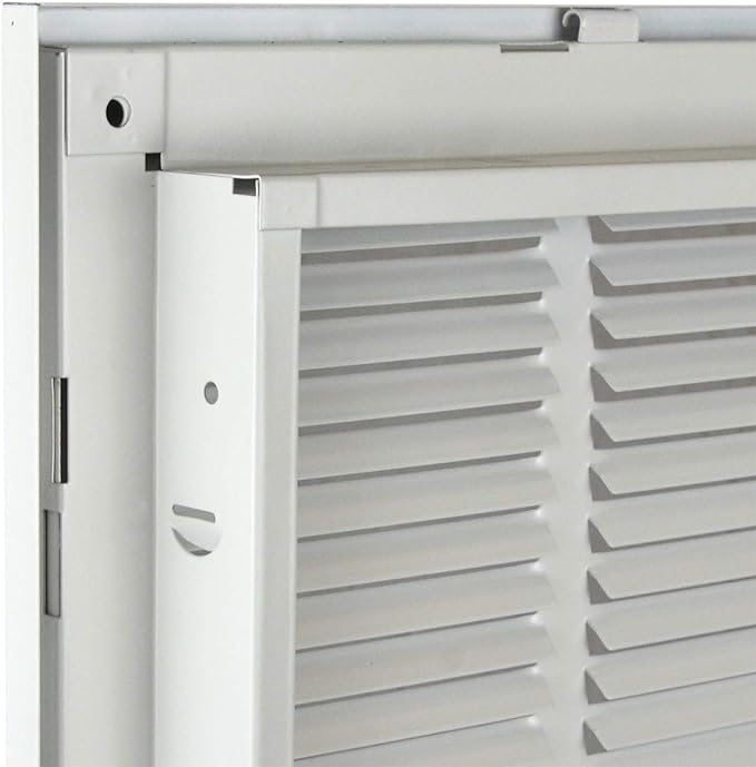Venti Air 20" X 30" Steel Return Air Filter Grille - Removable Face/Door for 1 inch Filters - HVAC Duct Cover Grill (2-3 Business Day Delivery) [Outer Dimension: 22.5"W X 32.5" H]