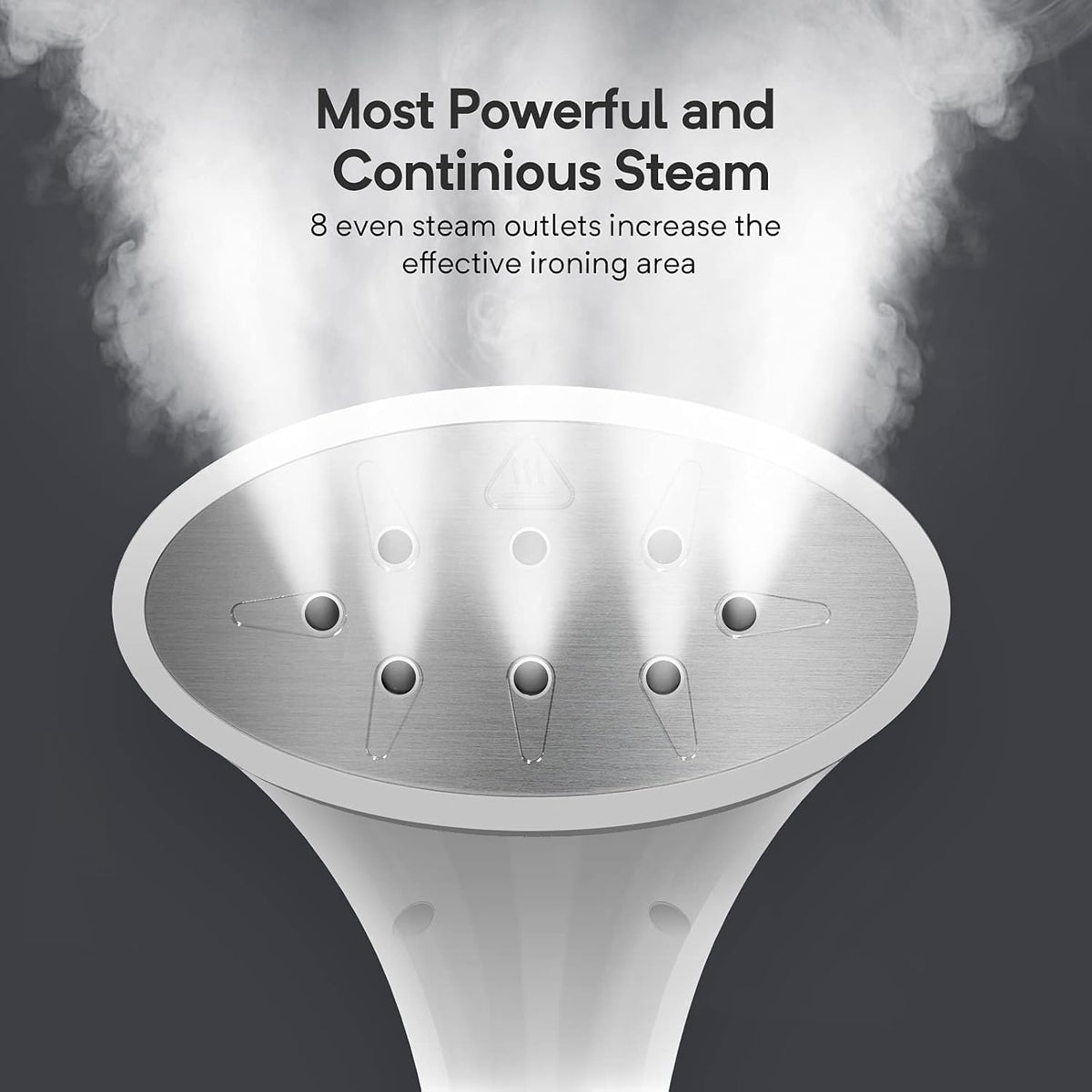 Steamer for Clothes, 1500W Standing Garment Steamer with 35s Fast Heating, 2.5L Water Tank for 1.5H Steaming, Adjustable Height Stand with Clothes Hanger, Professional Wrinkle Removal