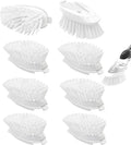 Brush Refills for OXO Dish Brush - 8 Pack Dish Brush Cleaning Soap Dispensing Head Replacement for Scrubber (White)