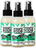 Molly's Suds Stain Remover Spray | Gentle Yet Powerful, Great for Baby & Pet Stains | Clean, Simple Ingredients (Fragrance Free) (3 Fl Oz (Pack of 3))