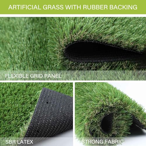 Sunturf Fake Grass for Dogs Artificial Grass Turf Mats for Puppy Training Dog Pads Extra Large for Dogs 6.5x13FT Dog Supplies Reusable - size: 6.5x13 FT