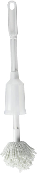 Fuller Brush Toilet Bowl Cleaner Brush – Antimicrobial Toilet Swab with Soft Non-Scratch Head, Long Handle, Deep Cleaning Under Rim (Pack of 1)