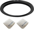 82mm Lens to 95mm Camera Lens Adapter 82mm to 95mm Step Up Ring Adapter Ring for All Brands of UV ND CPL, with Premium Lens Wiping Cloth 2 Pack (82mm-95mm)