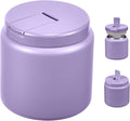26oz Kids Thermos for Hot Food, Insulated Vacuum Food Jar with Buckle Lid, Stainless Steel Wide Mouth Leak Proof Insulated Lunch Container for School Picnic Travel, Purple