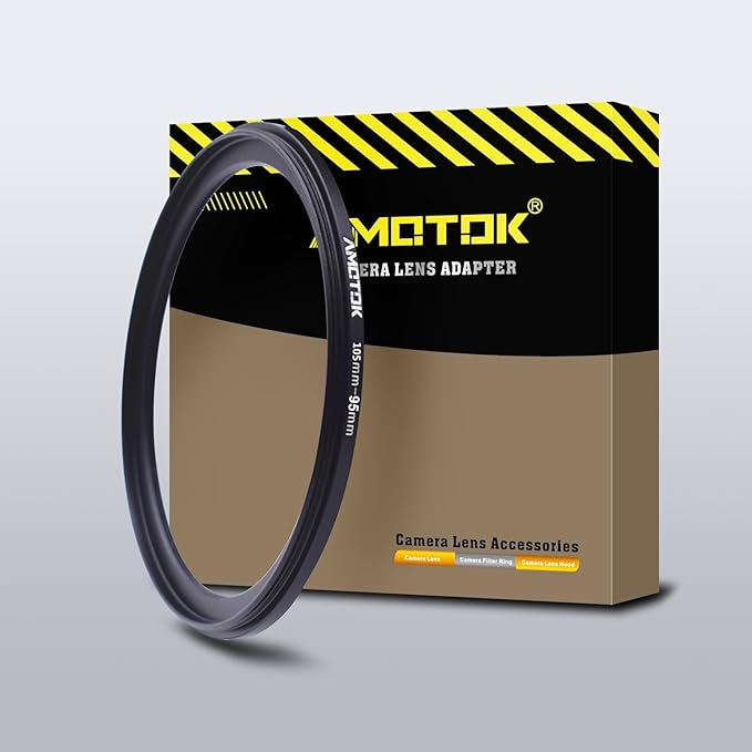 105mm Lens to 95mm Camera Lens Adapter,105mm to 95mm Filter Step-Down Ring Adapter Ring,Compatible All 95mm Filter Accessory