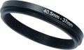 40.5mm to 37mm Step-Down Ring Filter Adapter for All Brands UV ND CPL Metal Ring Step-Down Rings Adapter Filter (40.5mm-37mm)