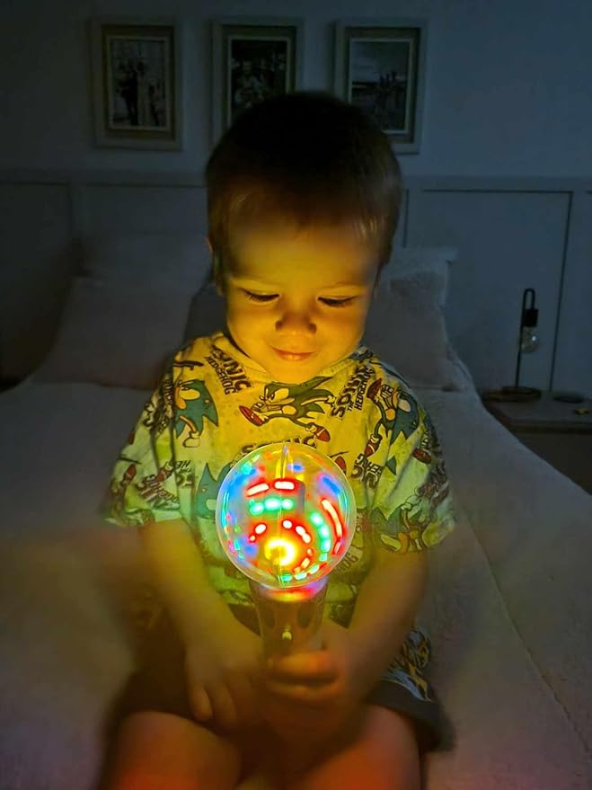 Musical Light Up Wand - Sensory Lights for Autistic Children - Light Up Sensory Toys - Autism Toys - Sensory Toys for Kids with Autism