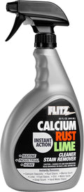 Flitz Calcium, Rust, & Lime Remover - 32oz Bottle of USA-Made Limescale Remover for Toilets, Showers, and More - Powerful Spray that Instantly Eliminates Tarnish, Grease, and Other Grime (1 Pack)