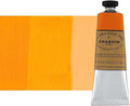 Charvin Extra Fine Oil Paint, French Yellow Orange 60 mL - Triple-Milled, Rich Texture, Poppy Oil-Based, Light-Fast, Handmade, Archival Quality
