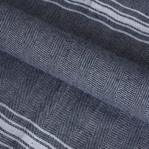 Belizzi Home Turkish Beach Towel -Large Beach Towels Oversized 2 Pack - Soft Durable Compact Lightweight Quick Dry Sand Free Bath Pool Towel Set for Beach Gifts Clearance Vacation Travel - Navy Blue - color: Navy, size: 2 Pack