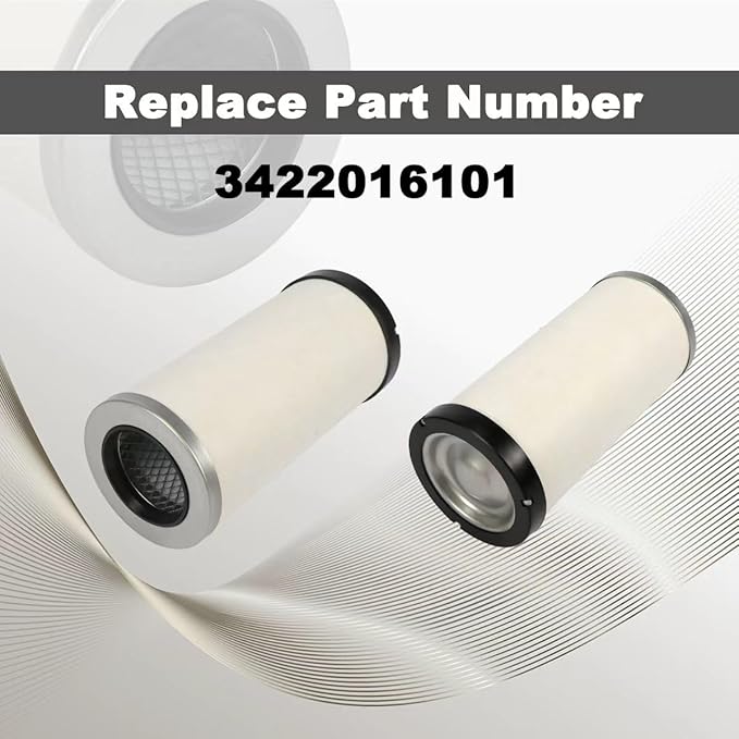 3422016101 Replacement Air/Oil Separator, Designed for Airman Series, PDS130S PDS185S Air Compressors