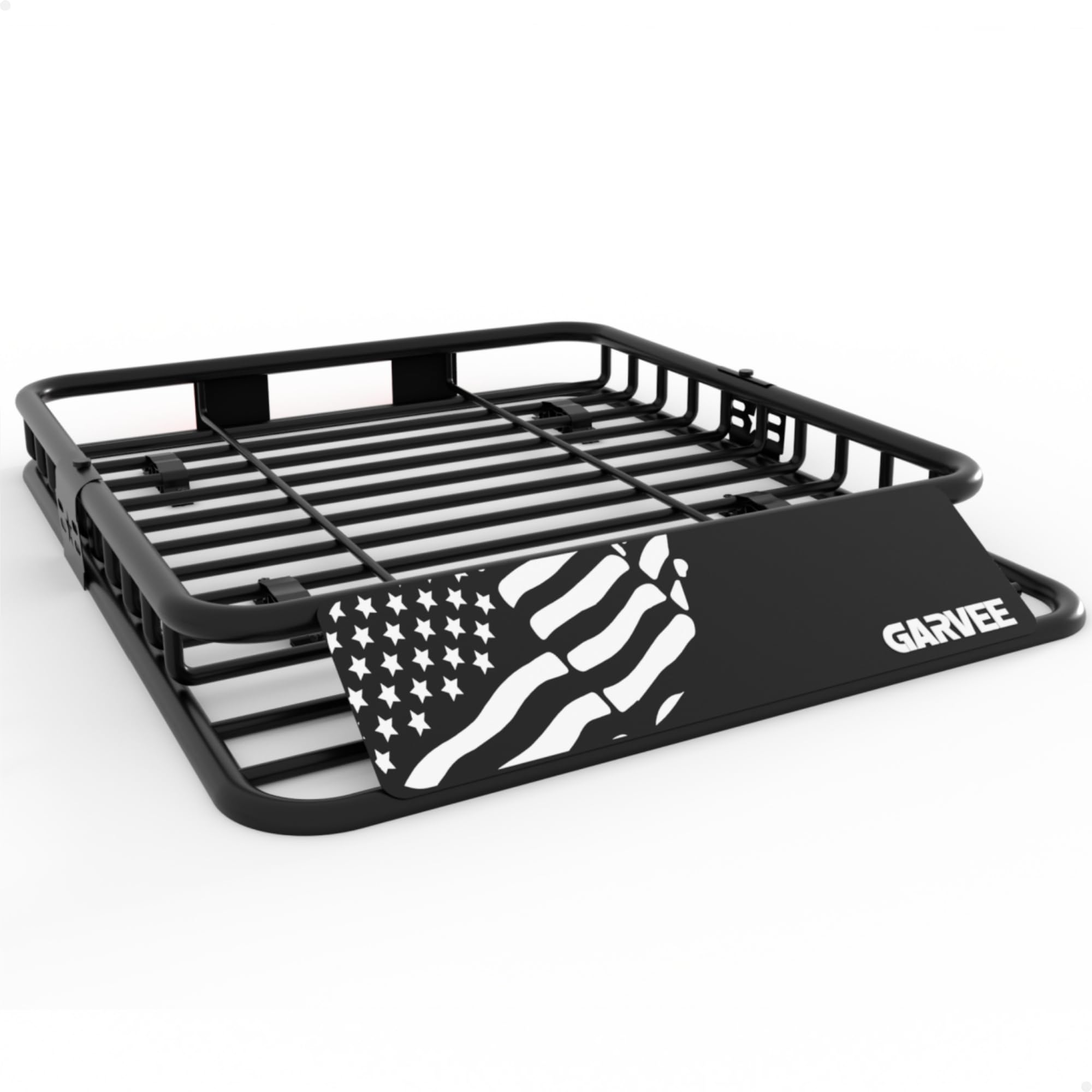 GarveeLife 46 x 36 Universal Roof Rack Cargo Carrier Basket, 200 Lbs Capacity Rooftop Cargo Rack, Car Top Luggage Holder Basket