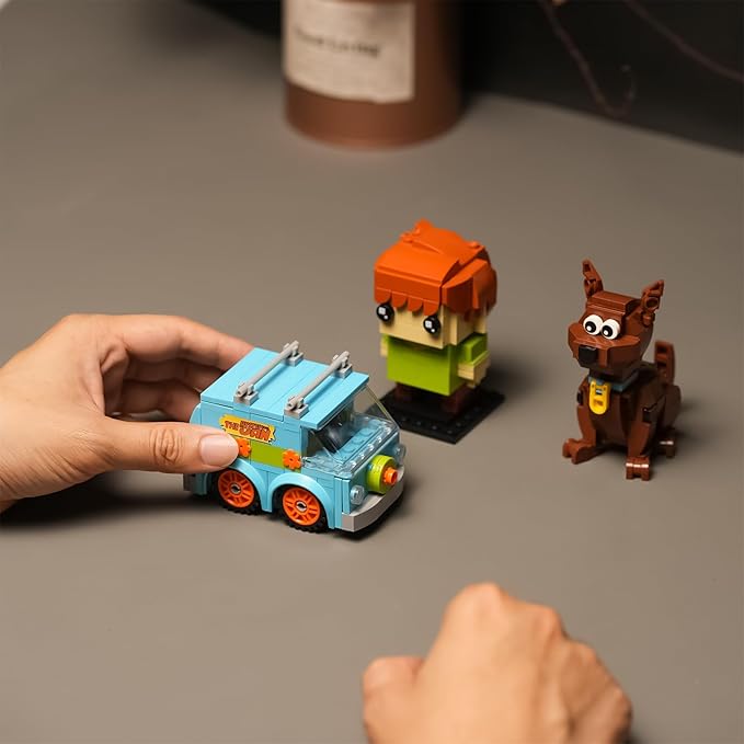 Halloween Horror Action Figure Building Toys Compatible with Lego for Adults,Christmas Decor Toy Car for Moive Fan,Ideas Gift for Kids 8-14 Years and UP 399 Pcs