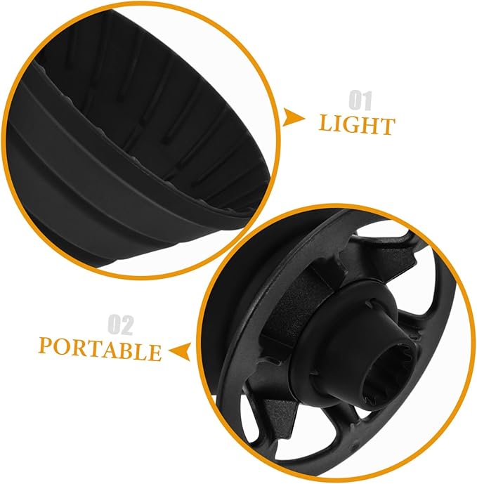 Alipis Coffee Filter Cup Foldable and Portable for Camping and Home Brewing Flavor Extraction Easy to Clean for Coffee