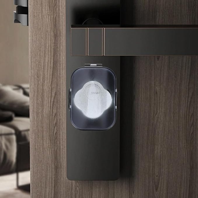 TOYANDONA 1pc Safety Lock Cover Child Safety Lock Child Proof Door Handle Child Proof Door Cover Child Proof Door Lock Cover Child Safety Door Cover Stove Abs Knob Security Door Baby