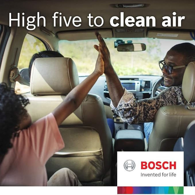 BOSCH 6087C HEPA Cabin Air Filter - Compatible with Select Lexus ES250, ES300h, ES350, NX250, NX350, NX350h, NX450h+, RX350, RX350h, RX350L, RX450h, RX450hL; Toyota Avalon, Camry