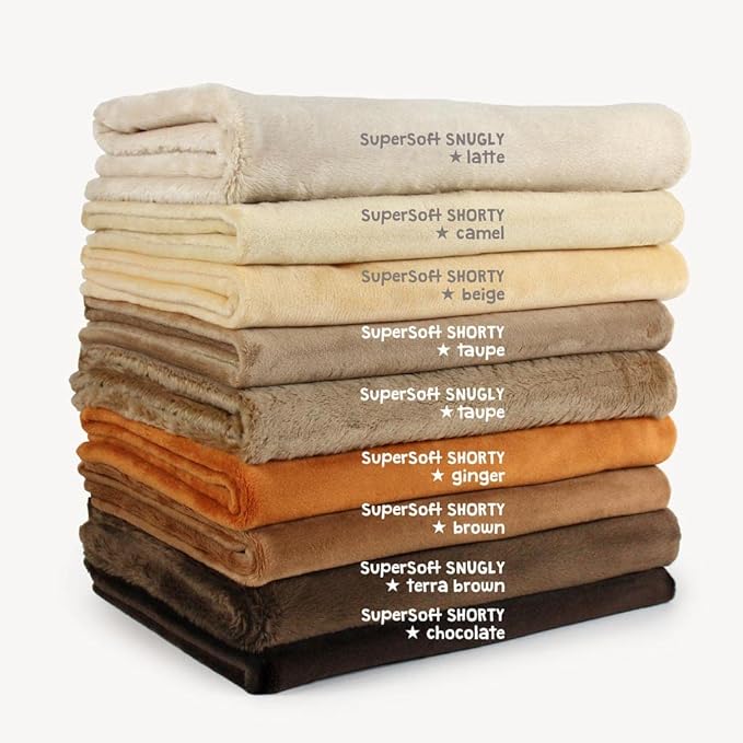 kullaloo Plush Fabric | Solid Ginger Minky Fabric for Sewing | Super Soft Cuddle Material | 39.5x29.5 | Plushies, Baby Blankets, Pillows, Dog Beds, Cat Beds, Beanies, Baby Accessories, Apparel & More