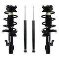 Detroit Axle - Struts Shocks for Mazda 2004-2009 3, 2006-2010 5 Complete 2 Front Ready Struts with Coil Spring Assembly 2 Rear S