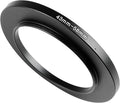 43-58mm Metal Step-Up Ring Adapter Compatible with Mirrorless Cameras DSLR Lens, UV CPL ND Filter Thread Converter, Black