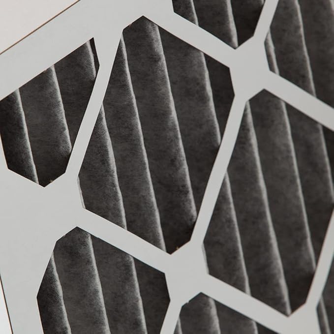 Nordic Pure 20x25x2 (Actual Size: 19 1/2 x 24 1/2 x 1 3/4) Furnace Air Filters MERV 10 Pleated Plus Carbon 3 Pack