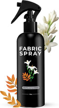 605Products Linen & Fabric Spray - Home Fragrance Freshener for Bedding & Laundry, Natural Deodorizer with Essential Oils - White Lilly & Amber (10oz)