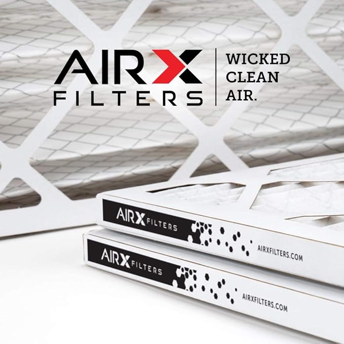 AIRX FILTERS WICKED CLEAN AIR. 20x25x1 Air Filter MERV 11 Pleated HVAC AC Furnace Air Filter, Allergy 4-Pack, Made in the USA