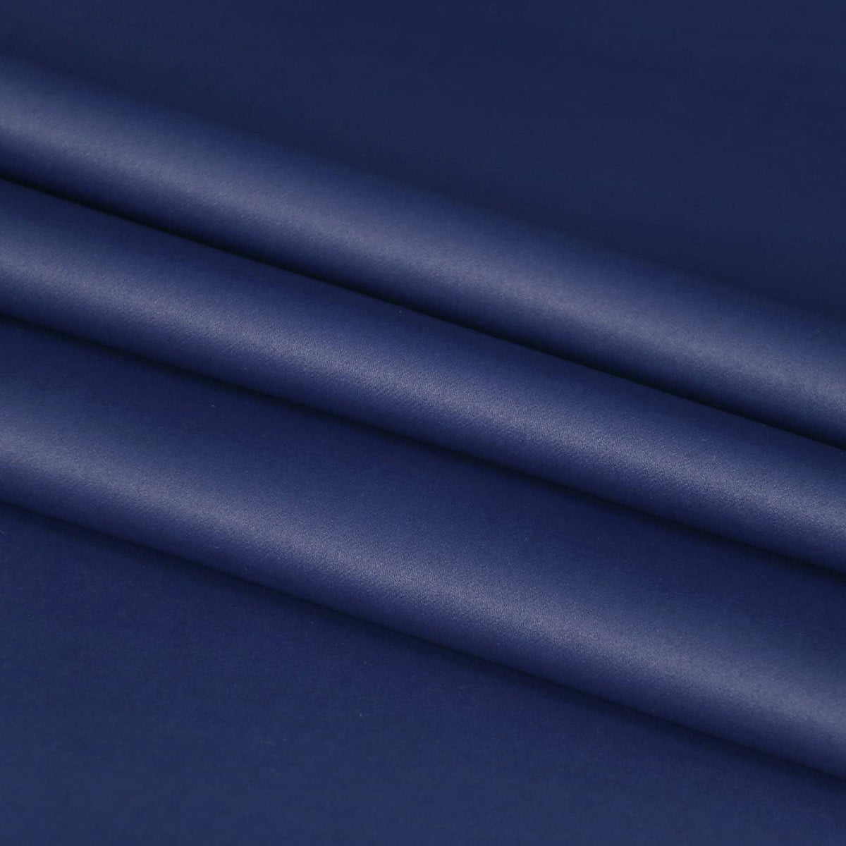 DWCN French Door Curtains – Rod Pocket Thermal Blackout Curtain for Doors with Glass Window, Kitchen and Patio Doors for Privacy, 23 X 72 Inches Long, 1 Curtain Panel with Tieback, Navy Blue