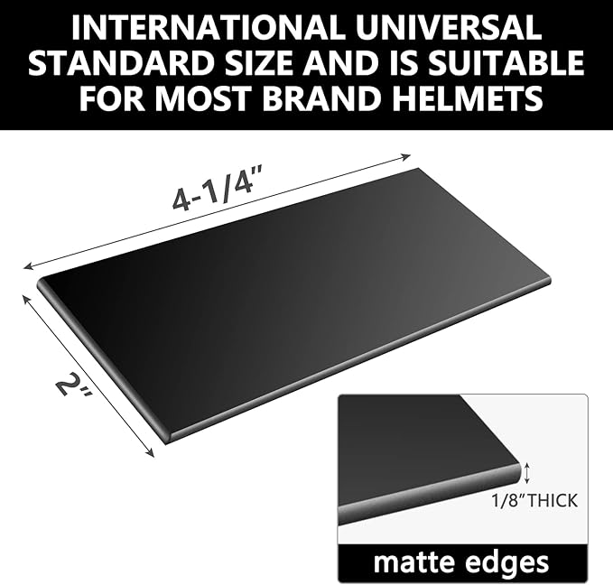 Welding Hardened Glass Filter Lenses Plate, 2" x 4.25", Shade 10, 2PCS